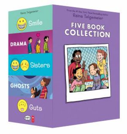 Raina Telgemeier 5 Book Collection by Raina Telgemeier