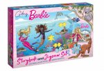 GDay Barbie Storybook And Jigsaw Set