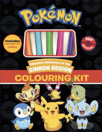 Pokémon Sinnoh Region: Colouring Kit by Various