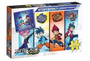 Beyblade Burst Surge: Storybook And Jigsaw Puzzle by Various