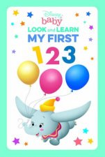 Disney Baby Look And Learn My First 123