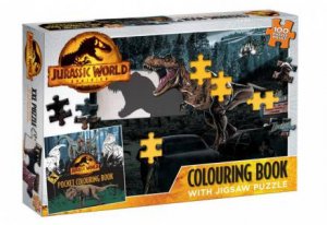 Jurassic World Dominion: Colouring Book With Jigsaw Puzzle by Various