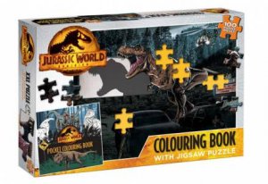 Jurassic World Dominion: Colouring Book With Jigsaw Puzzle by Various