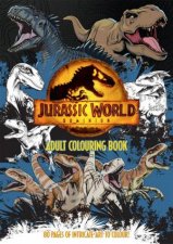 Jurassic World Dominion Adult Colouring Book