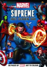 Marvel Supreme Adult Colouring Book Featuring Dr Strange