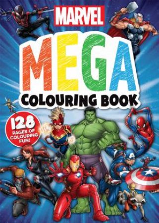 Marvel: Mega Colouring Book by Various