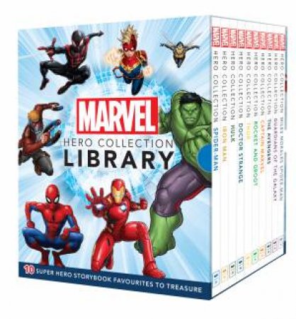 Marvel Hero Collection 10-Book Library by Various