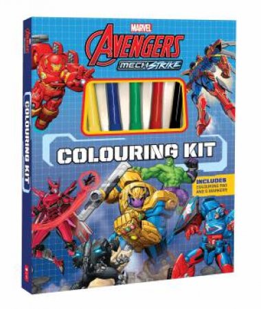 Avengers Mech Strike: Colouring Kit by Various