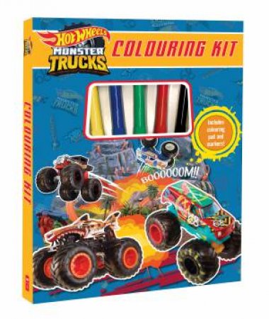 Hot Wheels Monster Trucks: Colouring Kit by Various