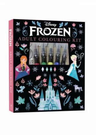 Frozen: Adult Colouring Kit by Various