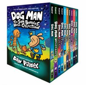 Dog Man: The Supa Buddies Mega 10 Book Collection by Dav Pilkey