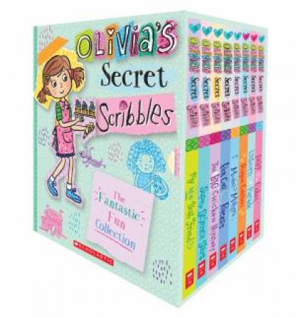 Olivia's Secret Scribbles: The Fantastic Fun 8 Book Collection by Meredith Costain & Danielle McDonald