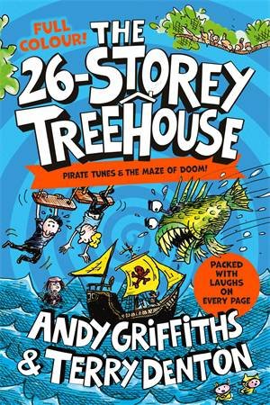 The 26-Storey Treehouse (Colour Edition) by Andy Griffiths and Terry Denton