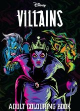 Disney Villains Adult Colouring Book