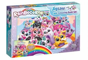 Rainbocorns: Jigsaw And Colouring Book Set (100 Pieces) by Various