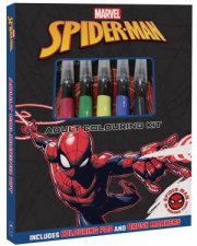 SpiderMan 60th Anniversary Adult Colouring Kit