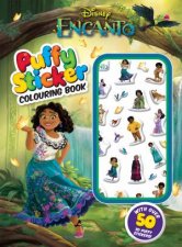 Encanto Puffy Sticker Colouring Book