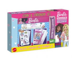 Barbie: You Can Be A Fashion Designer Story And Stationery Set
