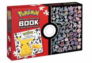 Pokémon: Adult Ultimate Colouring Book and 1000-Piece Puzzle