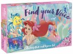 The Little Mermaid Colouring Book And Jigsaw Set Disney 100 Pieces