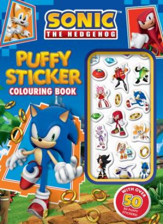 Sonic the Hedgehog: Puffy Sticker Colouring Book (Sega) by Various