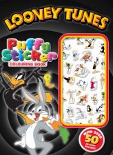Looney Tunes Puffy Sticker Colouring Book