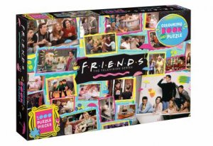 Friends: Adult Colouring Book And Puzzle (1000 pieces) by Various