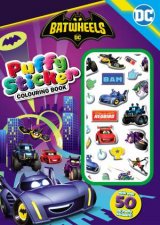 Batwheels Puffy Sticker Colouring Book