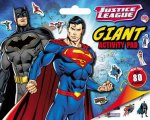 Justice League Giant Activity Pad Warner Bros