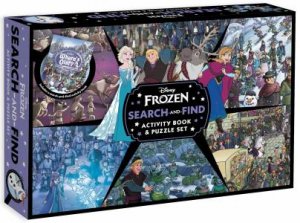 Frozen: Search-and-Find Activity Book and Puzzle Set (Disney) by Unknown