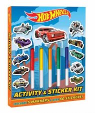 Hot Wheels Activity and Sticker Kit Mattel