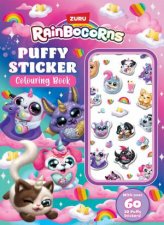 Rainbocorns Puffy Sticker Colouring Book