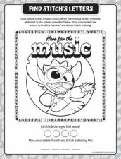 Stitch Activity and Sticker Kit Disney