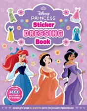 Disney Princess Sticker Dressing Book Starring Snow White