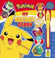 Pokemon My Secret Lockable Diary with Spy Pen