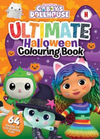 Gabby’s Dollhouse Halloween: Ultimate Colouring Book (DreamWorks) by Unknown