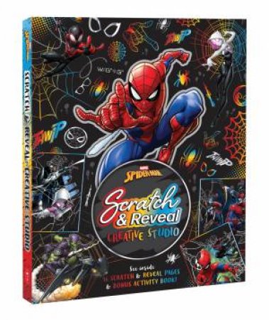 Spider-Man: Scratch and Reveal Creative Studio Kit (Marvel) by Marvel