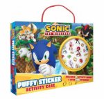 Sonic The Hedgehog Puffy Sticker Activity Case Sega