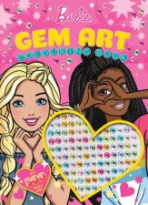 Barbie Gem Art Colouring Book Mattel