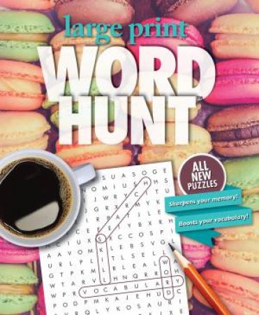 Large Print Word Hunt - V52 by Various