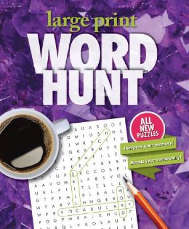 Large Print Word Hunt - V105 by Various