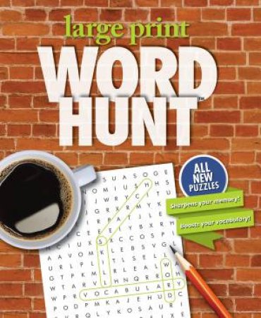 Large Print Word Hunt - V106 by Various