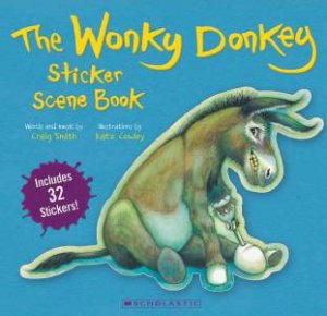 Wonky Donkey Sticker Scene Book by Craig Smith