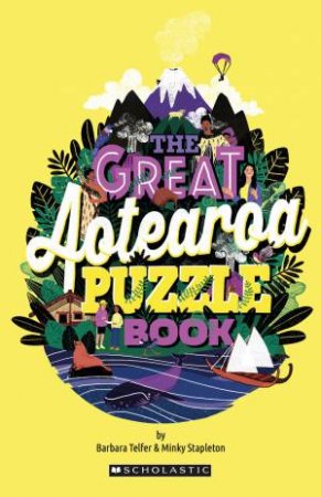 The Great Aotearoa Puzzle Book by Barbara Telfer