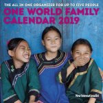 One World Family Calendar 2019