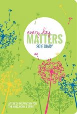 Every Day Matters 2016 Desk Diary