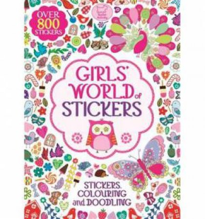 Girls' World of Stickers by Various
