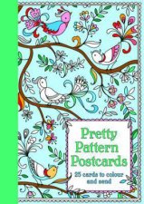 Pretty Postcards Colouring Book Patterns