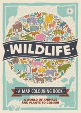 A Map Colouring Book Wildlife
