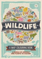 A Map Colouring Book Wildlife 